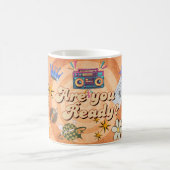 Conception de mug rétro « Êtes-vous prêts ? » avec (Centre)