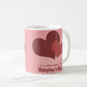 Conception de mug romantique pour la Saint-Valenti (Devant droit)