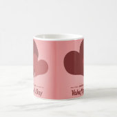 Conception de mug romantique pour la Saint-Valenti (Centre)