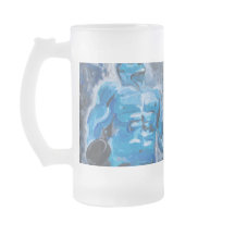 CONCEPTION DE MUG VERRE PAR L'ARTISTE PAULA REILLY