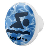 Conception de natation Tige ou bouton en céramique (Droite)