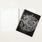 Conception de nœud de cheval mythique nordique (Devant avec enveloppe)