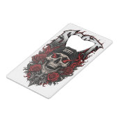 Conception de nom personnalisé Scott Gothic Skull (Devant Angle)