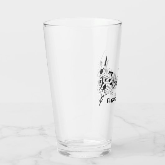 Conception de notes musicales Verre à boire (Droite)