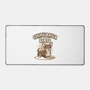Conception de papa Chihuahua Gravure vintage pour