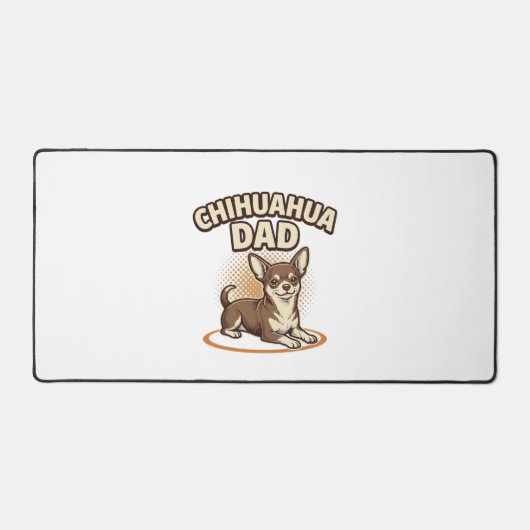 Conception de papa Chihuahua Gravure vintage pour (Recto)