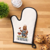 Conception de papa ours maître du BBQ (De haut en bas)