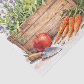 Conception de papier de soie à l'aquarelle du lapi (Détail)
