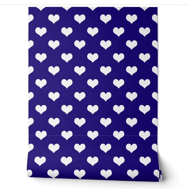 Conception de papier peint à motif de cœur d'amour (Déroulement)
