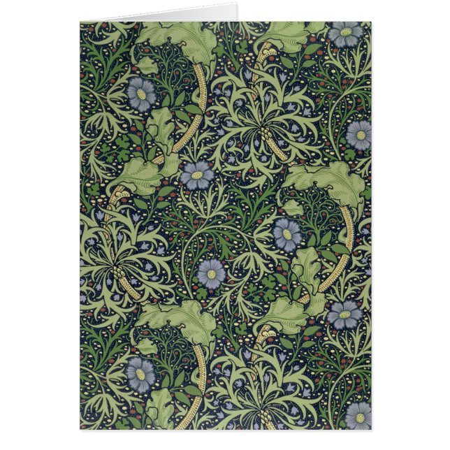 Conception de papier peint d'algue, imprimée par (Devant)