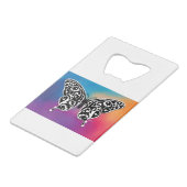Conception de papillon avec des couleurs de couche (Dos Angle)