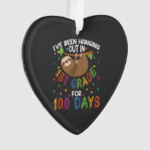 Conception de paresseux pour le 100e jour d'école  (devant)