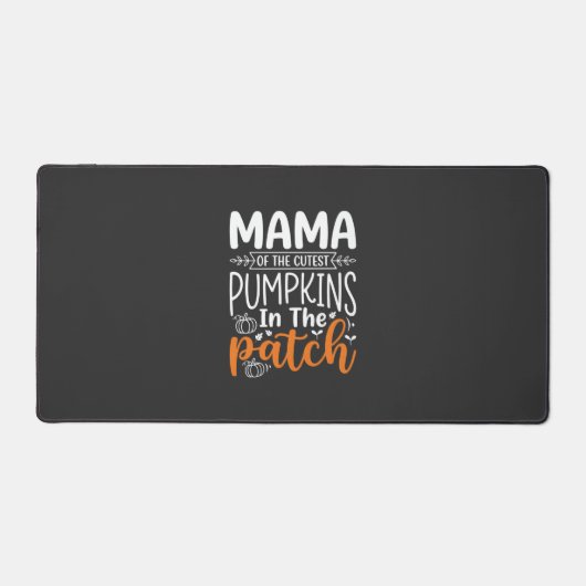 Conception de patch de citrouilles maman Halloween (Recto)
