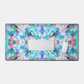 Conception de peinture de fresque colorée mignonne (Clavier et souris)