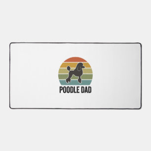 Conception de Père de Caniche Vintage Sunset Amour