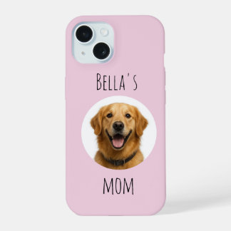 Conception de photo et de nom de maman de chien pe