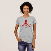 Conception de pieuvre désoeuvrée - T-Shirt de base (Devant entier)