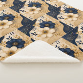 Conception de plaid chaud en Sherpa à motif d'imag (3/4)