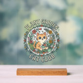 Conception de plante de jardin de chat drôle - Pla (Neutre)