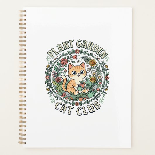 Conception de plante de jardin de chat drôle - Pla (Devant)