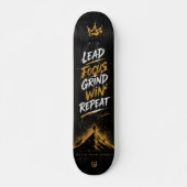 Conception de plateau de skateboard Mentalité | Mu (Devant)