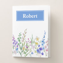 Conception de pochette de dossier personnalisée av