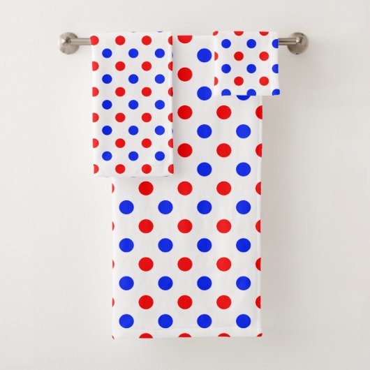Conception de points noirs blancs rouges bleus  (En situation)