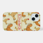 Conception de poulet marron personnalisable (Verso Horizontal)