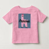Conception de princesse lama - T-shirt en jersey f (Devant)