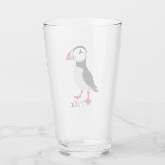 Conception de Puffin Verre à boire (Dos)