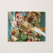 conception de puzzle de Jésus bébé (Horizontal)