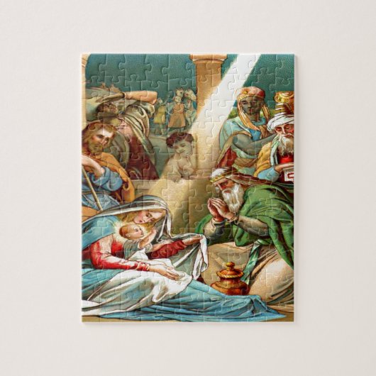 conception de puzzle de Jésus bébé (Vertical)