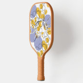 conception de raquette de pickleball amusante abst (Gauche)