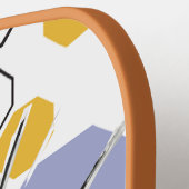 conception de raquette de pickleball amusante abst (Détail gauche)