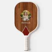 Conception de raquette de pickleball avec image et (Recto)