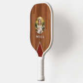 Conception de raquette de pickleball avec image et (Gauche)