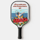 Conception de raquette de pickleball Smash in Styl (Verso)