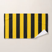 Conception de rayures d'abeille (Serviette à main)