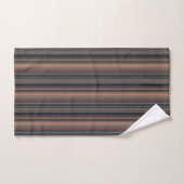 Conception de rayures de terres boisées de forêt s (Serviette à main)