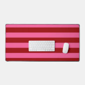 Conception de rayures roses rouge bordeaux (Clavier et souris)