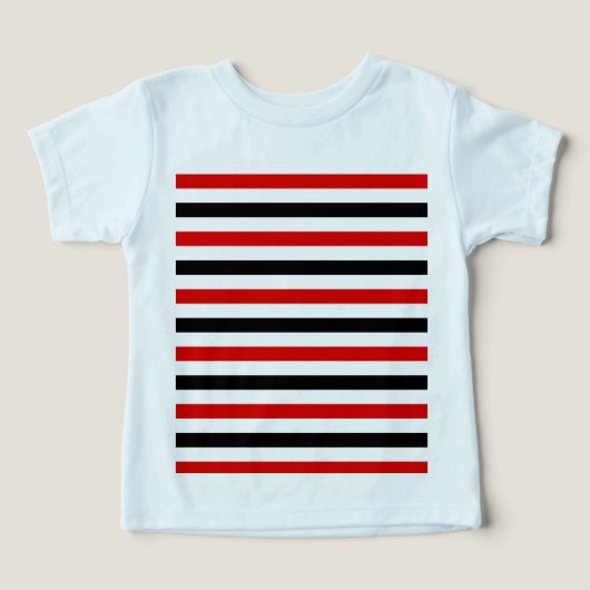 Conception de rayures rouges noires et blanches (Design Recto)