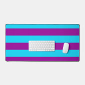 Conception de rayures violettes bleues (Clavier et souris)