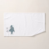 Conception de requin personnalisée (Serviette à main)