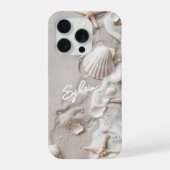 Conception de sable de coquillages côtiers | Nom p (Verso)