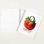 Conception de sac à main fraise - Été hyper-réalis (Devant avec enveloppe)
