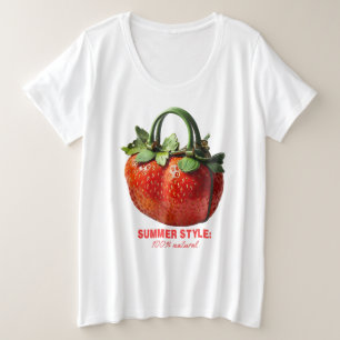 Conception de sac à main fraise - Été hyper-réalis