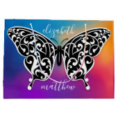 Conception de sac cadeau papillon élégant par Eksi (Dos)