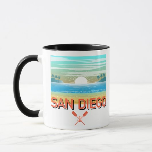 Conception de San Diego - Mug Combo (Gauche)