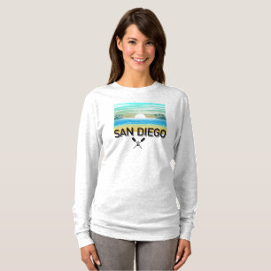 Conception de San Diego - T-shirt à manches longue