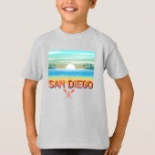 Conception de San Diego - T-Shirt de base pour enf (Devant)